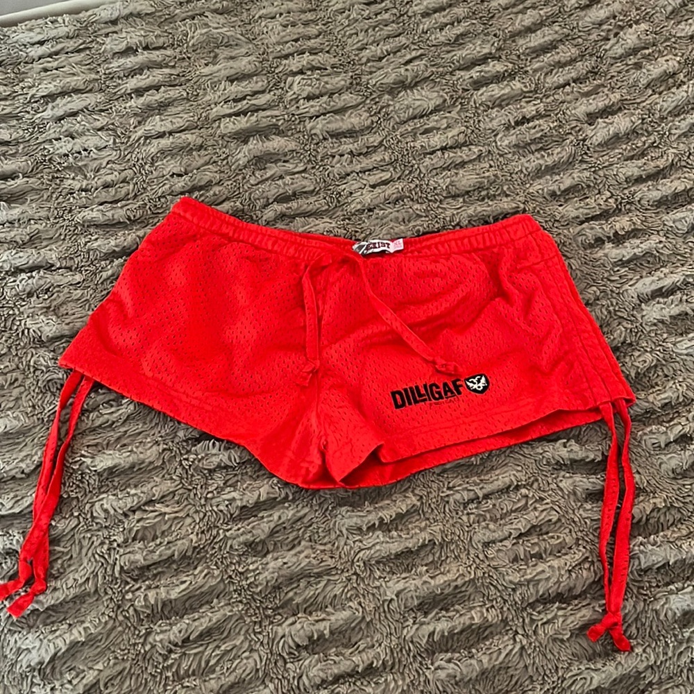 DILLIGAF cheer shorts